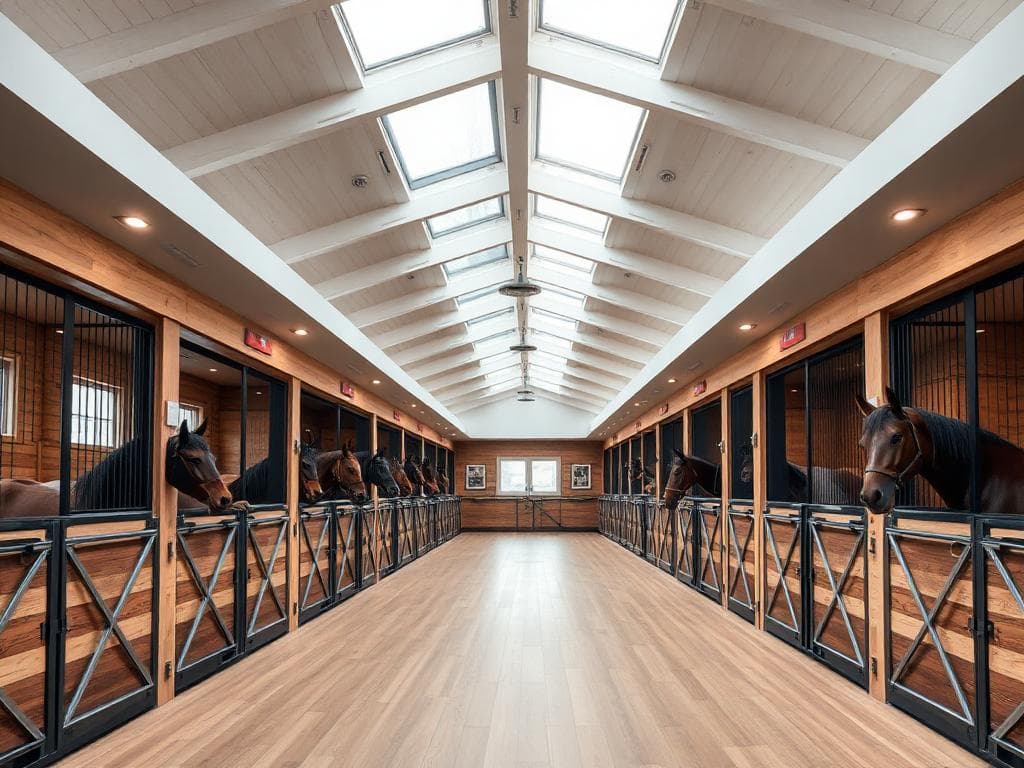Binnenstallen - Hoogwaardige paardenstallen van RH Stallenbouw