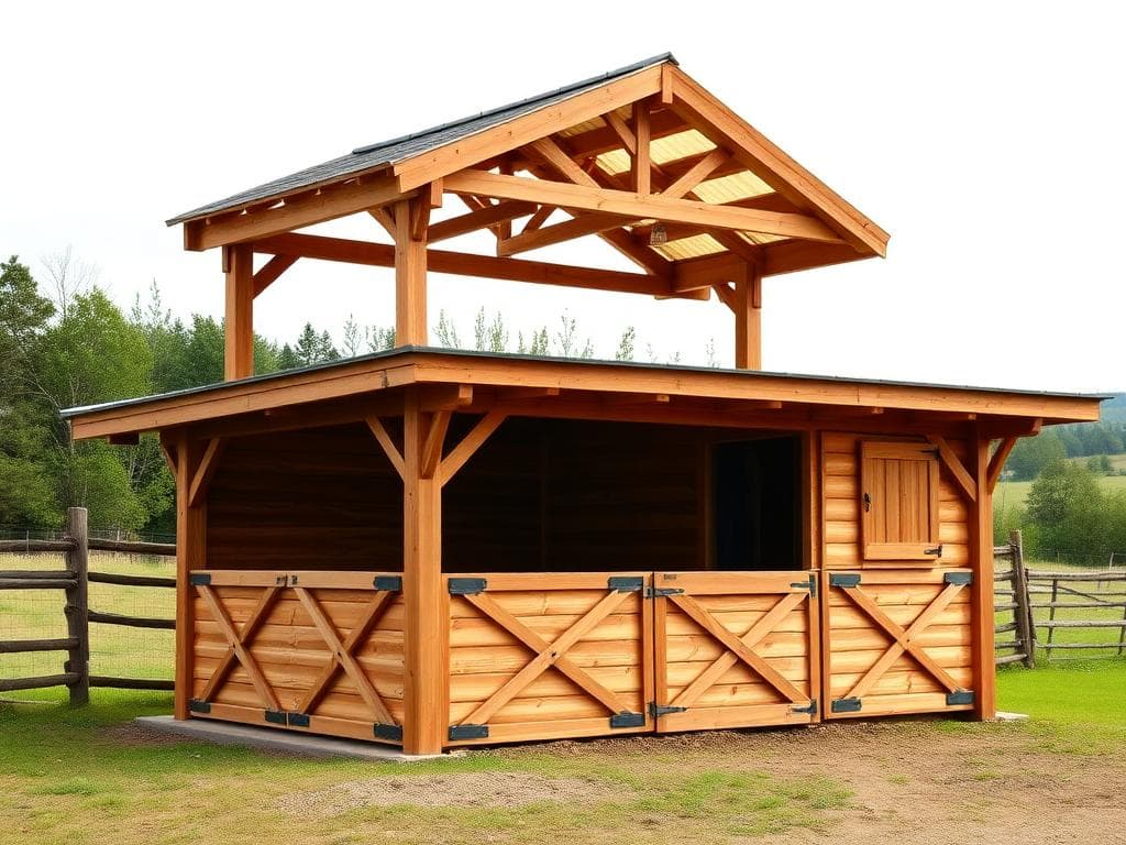 Buitenstallen - Hoogwaardige paardenstallen van RH Stallenbouw